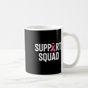 Caneca De Café Cancer de Mama de Suporte ao Guerreiro de Cancer M