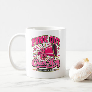 Caneca De Café Câncer de Mama Rosa Saída Animem a Mamãe Anime por