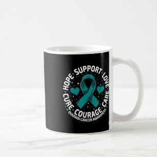 Caneca De Café Câncer de ovário A Da Família Tee De Suporte Ao câ