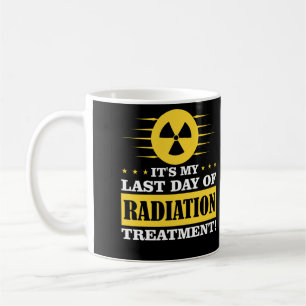 Caneca De Café Cancer de Tratamento de Radiação do Último Dia