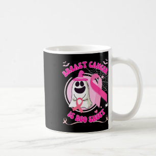 Caneca De Café Cancer É Cancer De Mama No Dia Das Bruxas
