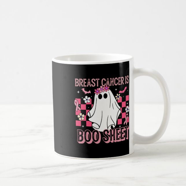 Caneca De Café Câncer É Uma Droga Halloween Conscientização Do Câ (Direita)
