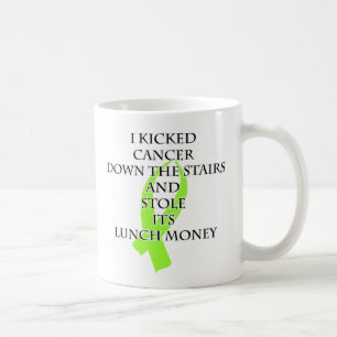 Caneca De Café Cancer em Massa (Faixa de Opções do Verde limão
