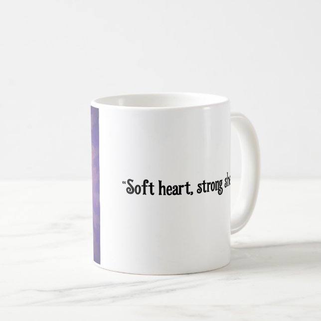 Caneca De Café Cancer Emocional (Frente Esquerda)