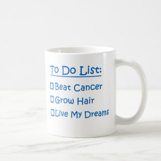 Caneca De Café Cancer para fazer a lista