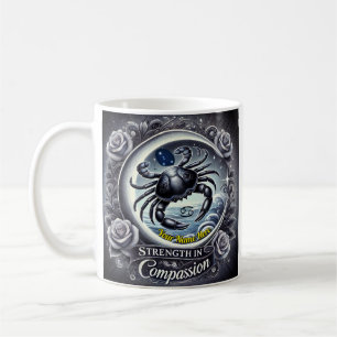 Caneca De Café Cancer "Resistência à Compaixão"