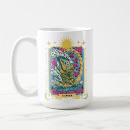 Caneca De Café Cancer - Símbolo Zodiac 15 oz