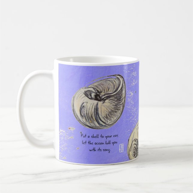 Caneca De Café Canções do Oceano: 11oz Mug (Esquerda)