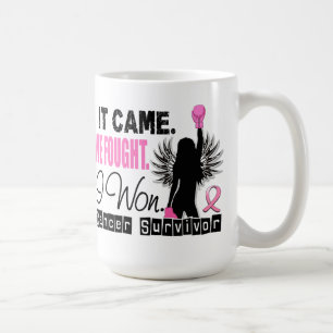 Caneca De Café Cancro da mama do sobrevivente 22
