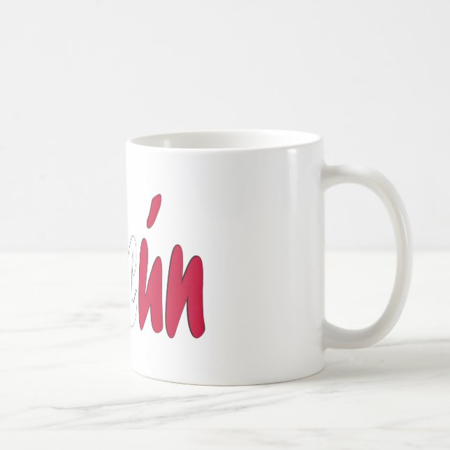 Caneca De Café Cancun, México (Direita)