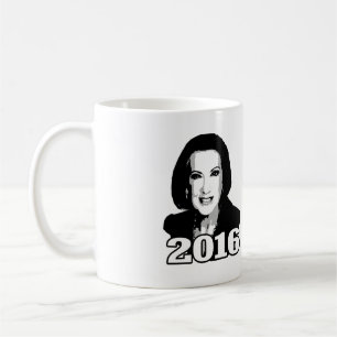 CANECA DE CAFÉ CANDIDATO 2016 DE CARLY FIORINA