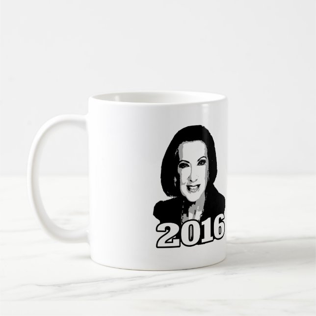 CANECA DE CAFÉ CANDIDATO 2016 DE CARLY FIORINA (Esquerda)