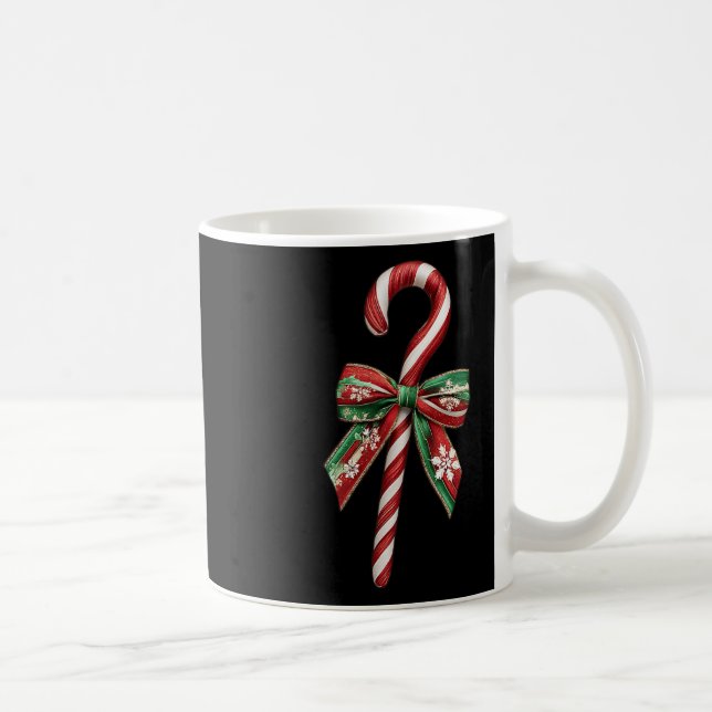 Caneca De Café Candy Candy Cane Arco de Natal Cand de Natal (Direita)