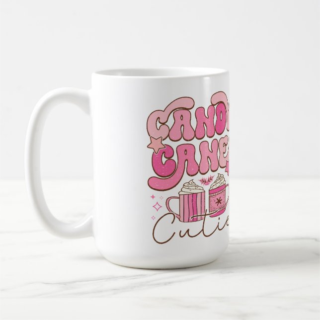 Caneca De Café Candy Cane (Esquerda)