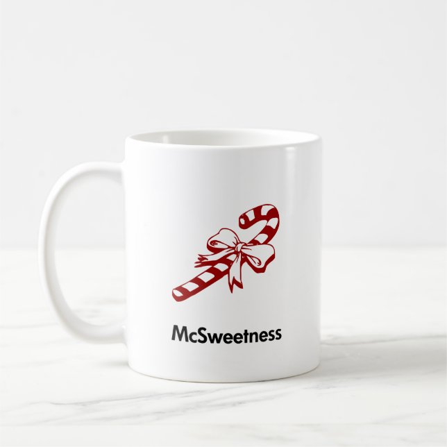 Caneca De Café Candy Cane McSweetness (Esquerda)