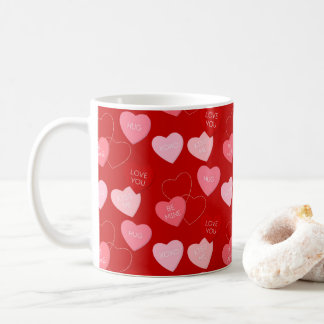 Caneca De Café Candy Heart Cascade