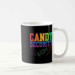 Caneca De Café Candy Security Candyland Halloween Costume Kids Te