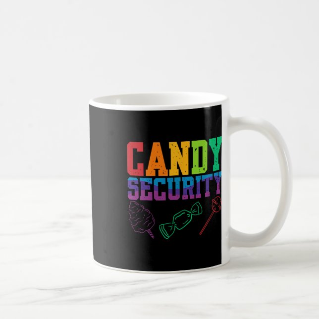 Caneca De Café Candy Security Candyland Halloween Costume Kids Te (Direita)