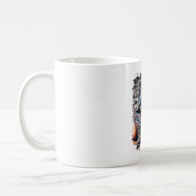 Caneca De Café Cane Corso Dog Halloween (Esquerda)