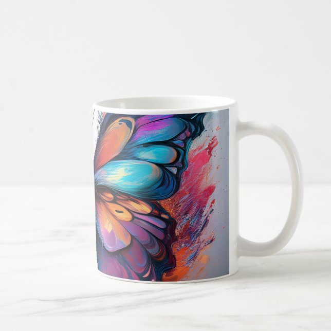 Caneca De Café Caneca-borboleta (Direita)