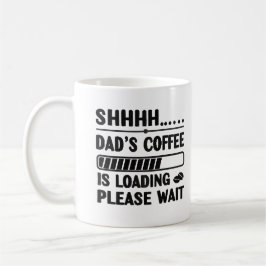 Caneca De Café Caneca/Camiseta Engraçada do Café do Papai – Carre