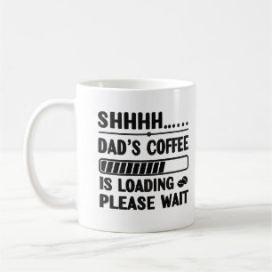 Caneca De Café Caneca/Camiseta Engraçada do Café do Papai – Carre