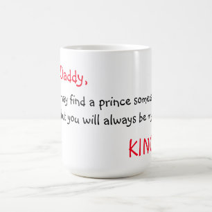 Caneca De Café Caneca/citações "caro pai "