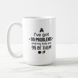 Caneca De Café Caneca Clássica 15 oz Café da Vida Divertida da Ma