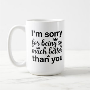 Caneca De Café Caneca Clássica 15 oz - Café e Sarcasmo se Unem