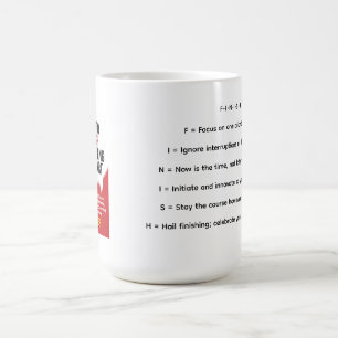 Caneca De Café "Caneca "Como Terminar Tudo o Que Você Começa"