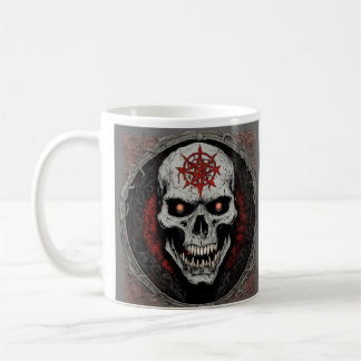 Caneca De Café "Caneca Crânio de Espírito Selvagem" "Gunslinger W