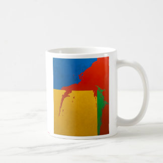 Caneca De Café Caneca: Da "derramar cor "
