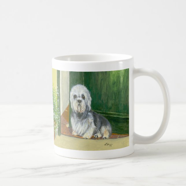 Caneca De Café Caneca: Dandie Dinmont Terrier (Direita)