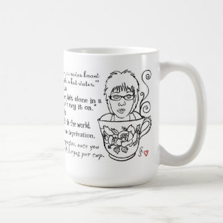 Caneca De Café Caneca das citações do café & do chá
