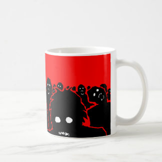 Caneca De Café "Caneca de café do zombi da horda"