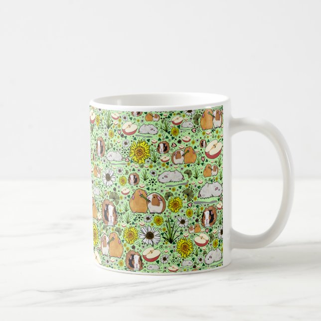 Caneca De Café Caneca-de-porco em verde (Direita)
