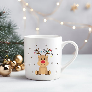 Caneca De Café Caneca-de-rena-natalina