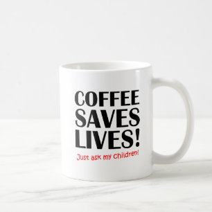 Caneca De Café Caneca Divertida Café Salva Vidas