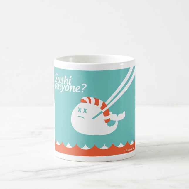Caneca De Café Caneca do chá do café do Twitter - baleia estúpida (Centro)