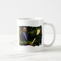 Caneca do presidente Obama Irlandês Visita Café