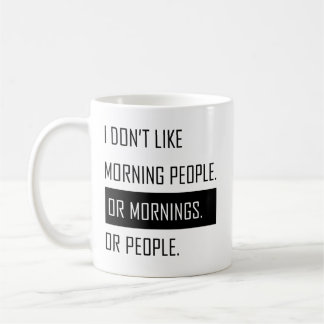 Caneca De Café Caneca engraçada para o café da manhã, ótima citaç