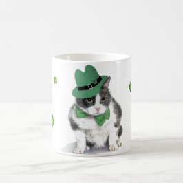 Caneca De Café Caneca:  Felix, o gato, em março