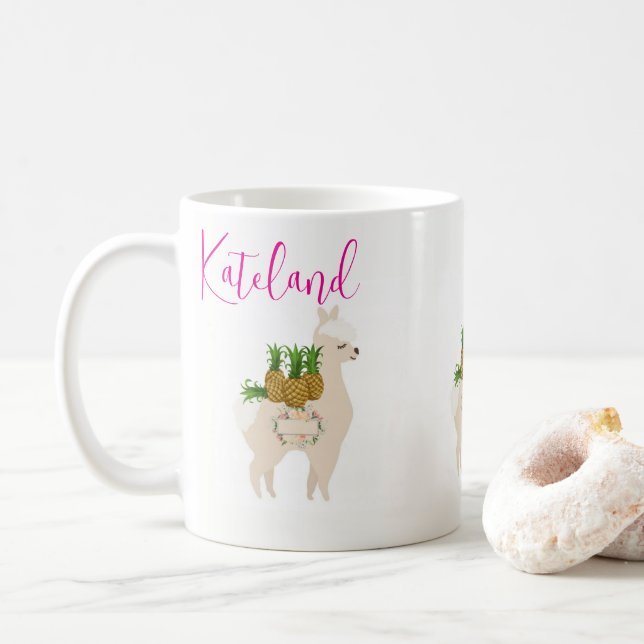 Caneca De Café Caneca Floral Café Animal (Com Donut)
