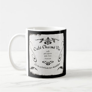 Caneca De Café Caneca francesa do sinal do café