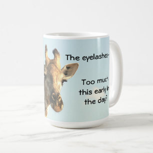 Caneca De Café Caneca, girafa, Café "Estou Pronto Para Meu Close-