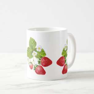 Caneca De Café Caneca-Morangos do café