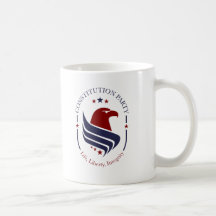 Caneca, Partido da Constituição, Águia, oval