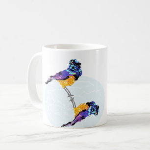 Caneca De Café Caneca: Pássaro Colorido