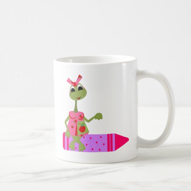 Caneca De Café Caneca-Pastéis personalizados do café do professor (Direita)