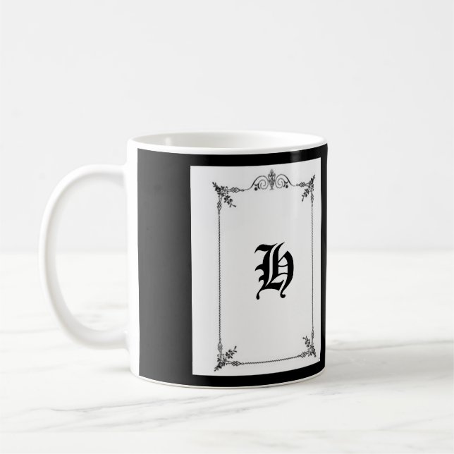 CANECA DE CAFÉ "CANECA PERSONALIZADA INICIAL " (Esquerda)